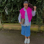 Veste sans manches FRISÉE