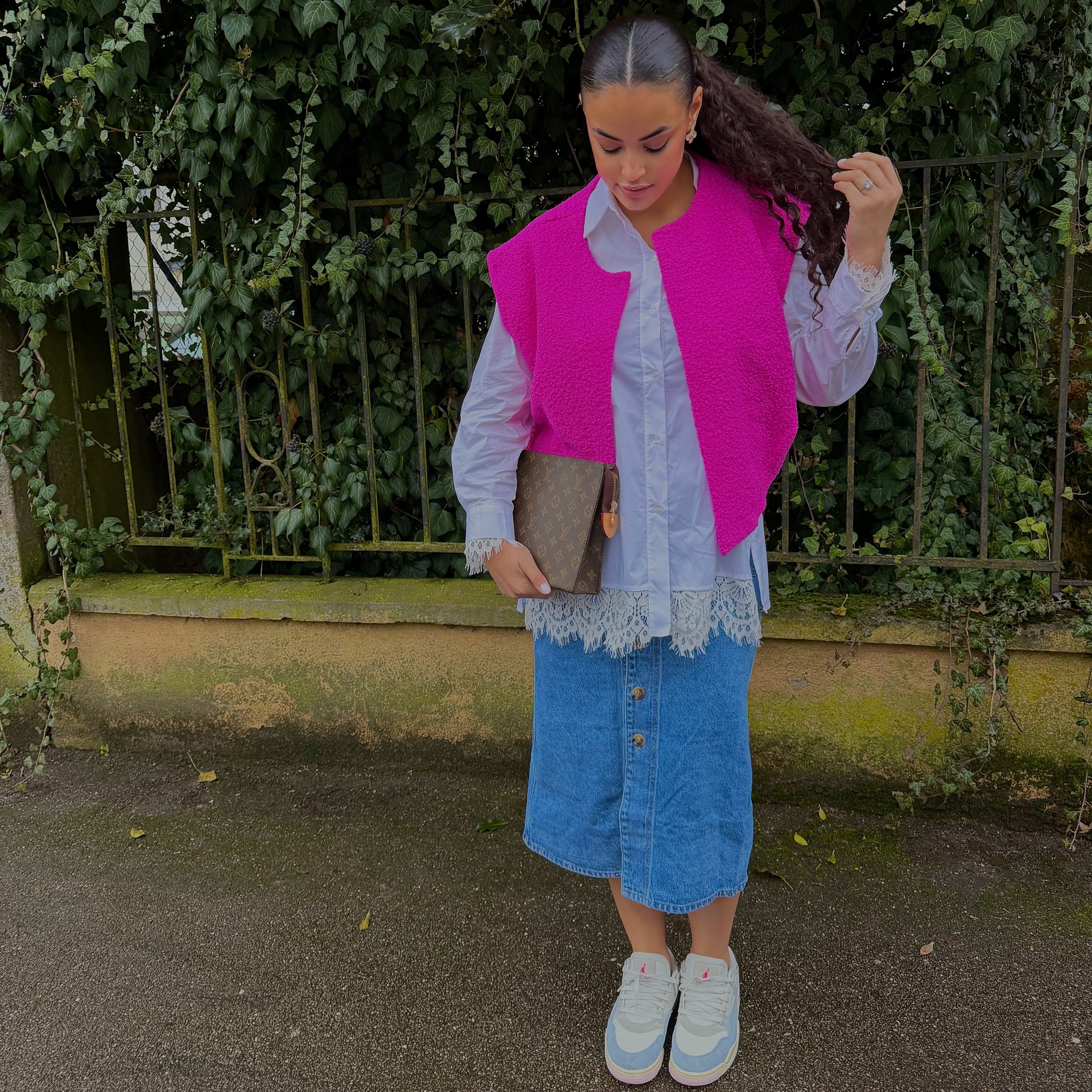 Veste sans manches FRISÉE