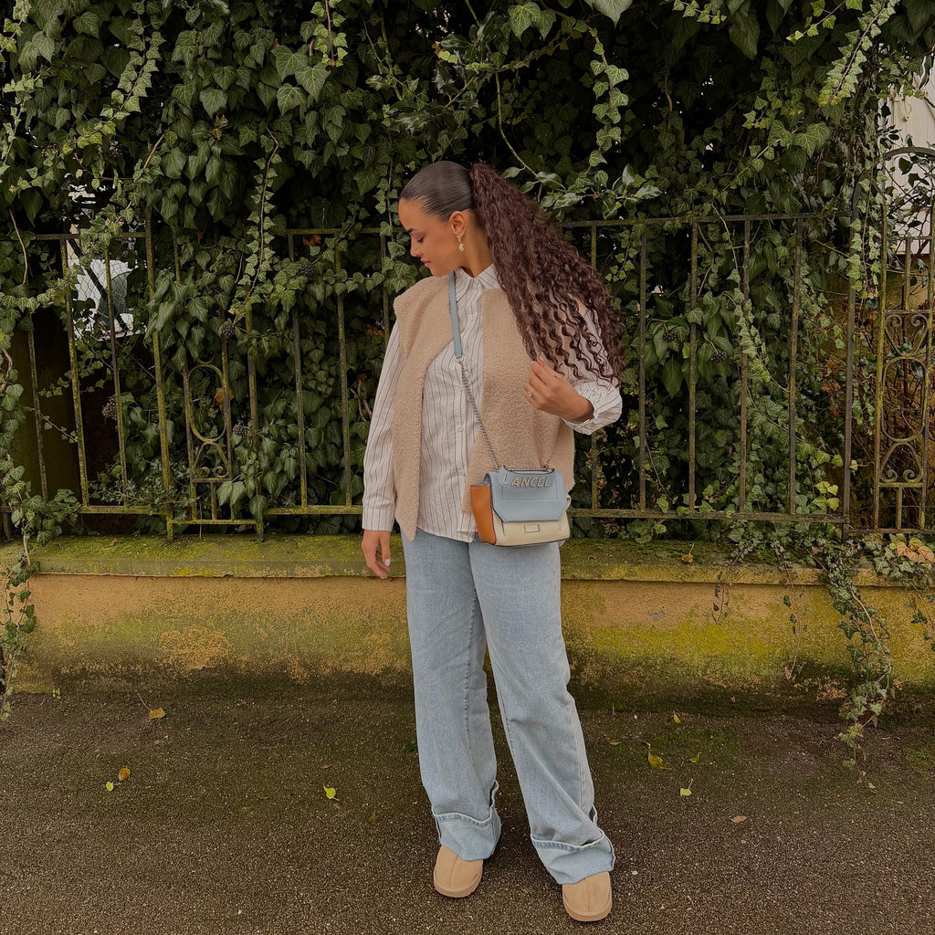 Veste sans manches FRISÉE